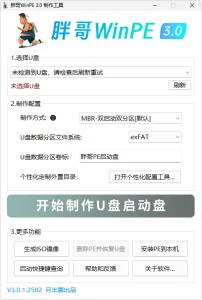 胖哥 WinPE（3.0）-软件工具箱