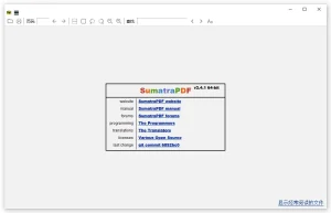 免费好用的PDF阅读器 | SumatraPDF（v3.6.1）-软件工具箱