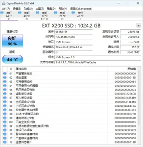 硬盘检测工具 | CrystalDiskInfo(v9.9.1)&CrystalDiskMark(v9.0.3)&CrystalMark Retro(v2.1.0)&CrystalMark3D25(1.0)-软件工具箱