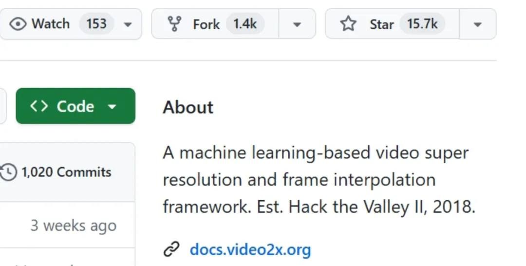 模糊视频修复高清神器 | GitHub 开源视频修复工具 | 67期-软件工具箱